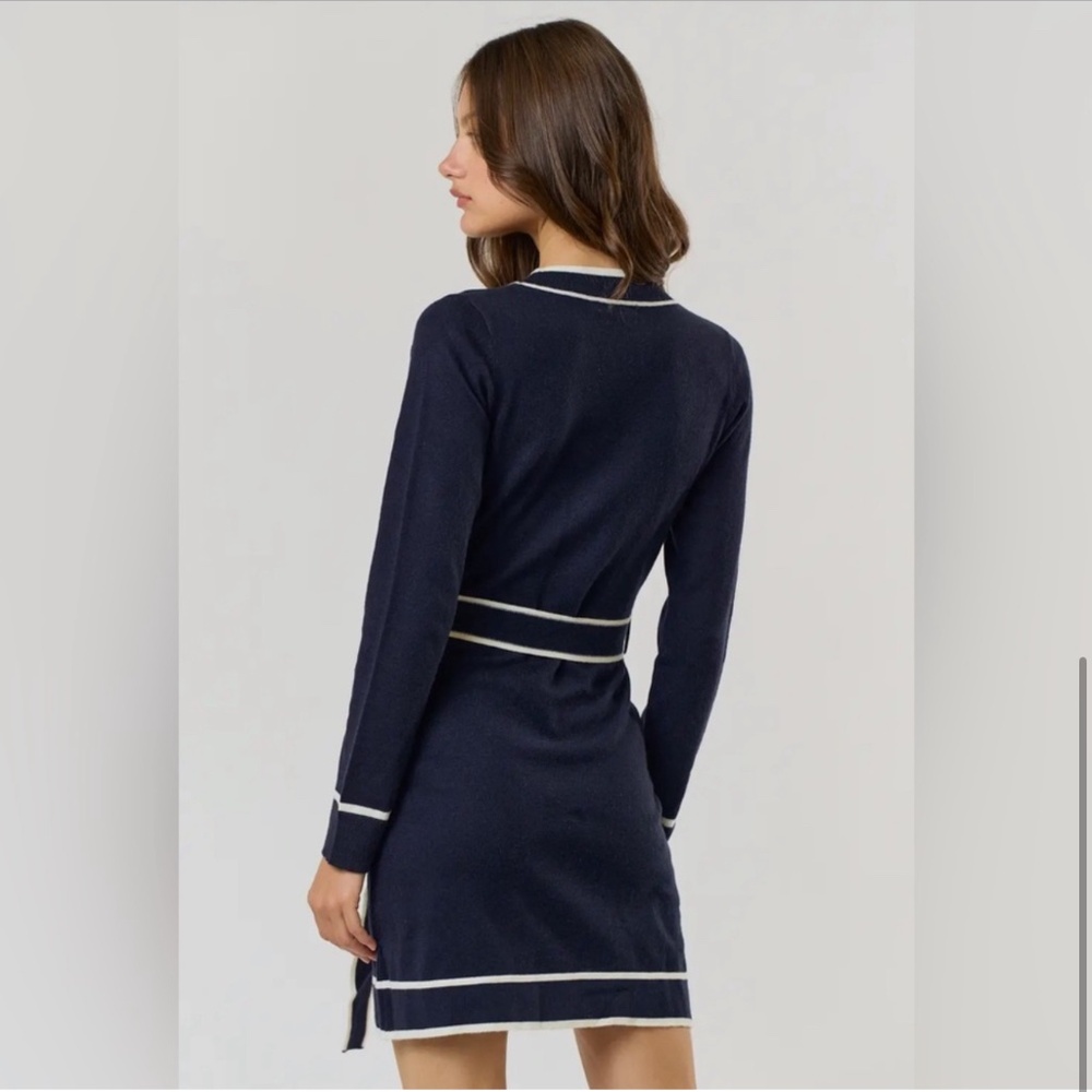 916. The Nautical Board ⚓️ Sweater Dress - Picture 4 of 6